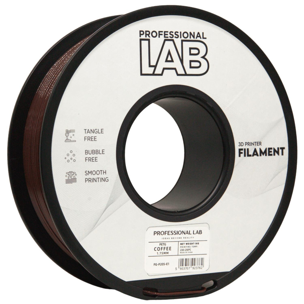 PETG Filament Coffee Braun 1,75 mm | Profi LAB 1 kg